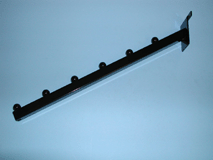 Waterfall Square Tube 6 Ball For Slatwall