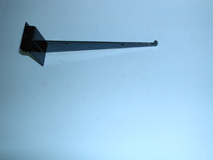 Slatwall Shelf Bracket 8" With Lip