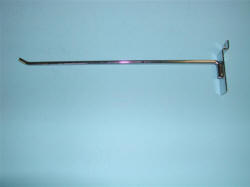 Hook 12" For Slatwall With 30 Degree Tip