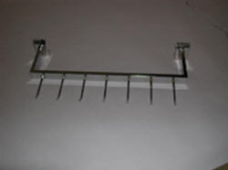 Slatwall Belt/Tie Display 5" Projected