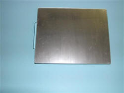 Slatwall Plexi Mirror 8" Wide X 10" High
