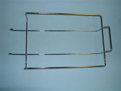 Slatwall Cap Display Wire Holds 9 Caps