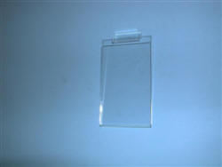 Slatwall Plexi Card Holder 5-1/2" X 3-1/2"
