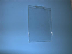 Slatwall Plexi Card Holder 7" X 5-1/2"