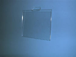 Slatwall Plexi Card Holder 5-1/2" X 7"