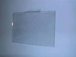 Slatwall Plexi Card Holder 7" X 11"