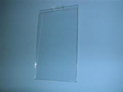 Slatwall Plexi Card Holder 11" X 8-1/2"