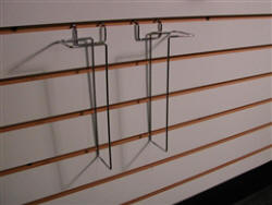 Slatwall Adjustable Literature Holder 8-7/8"H